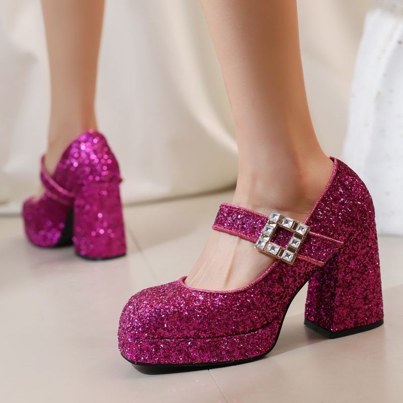 Luxury Lifestyle - Dames Mary Jane schoenen met blokhak,
