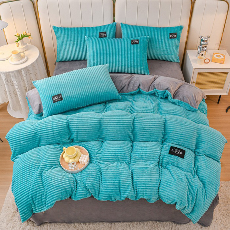 Linen Duvet Cover - 3-delige dekbedovertrekset winterwarm, dubbel, queensize, kingsize,