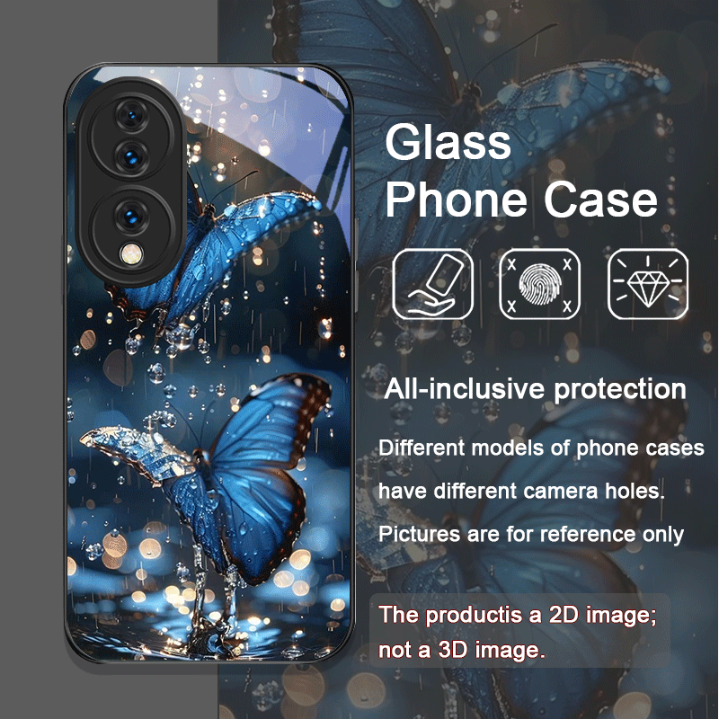 Luxueuze blauwe vlinder kunstp - Huawei Mate 60 recensie en prijs