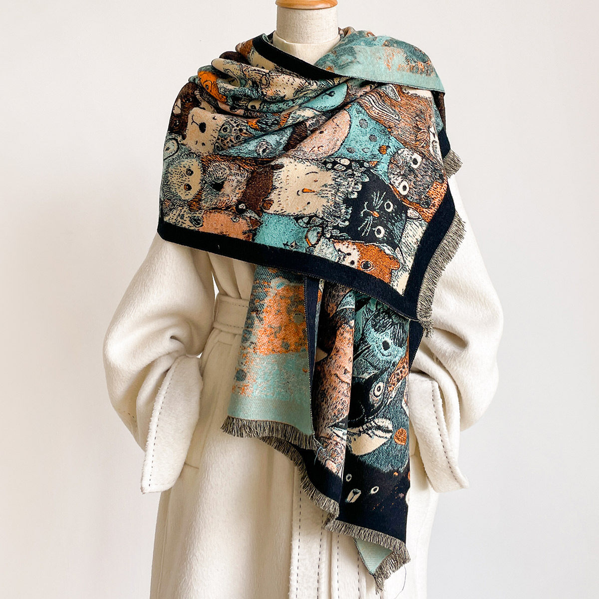 Dames Imitatie Kasjmier Sjaal  - Cashmere Throw Blanket recensie en prijs