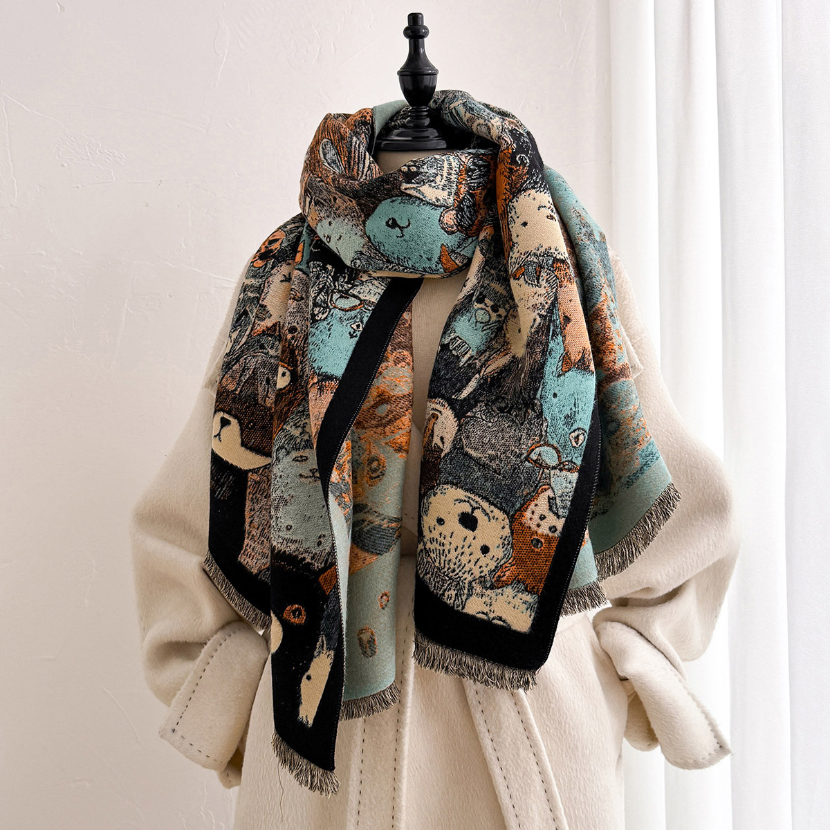 Dames Imitatie Kasjmier Sjaal  - Cashmere Throw Blanket recensie en prijs