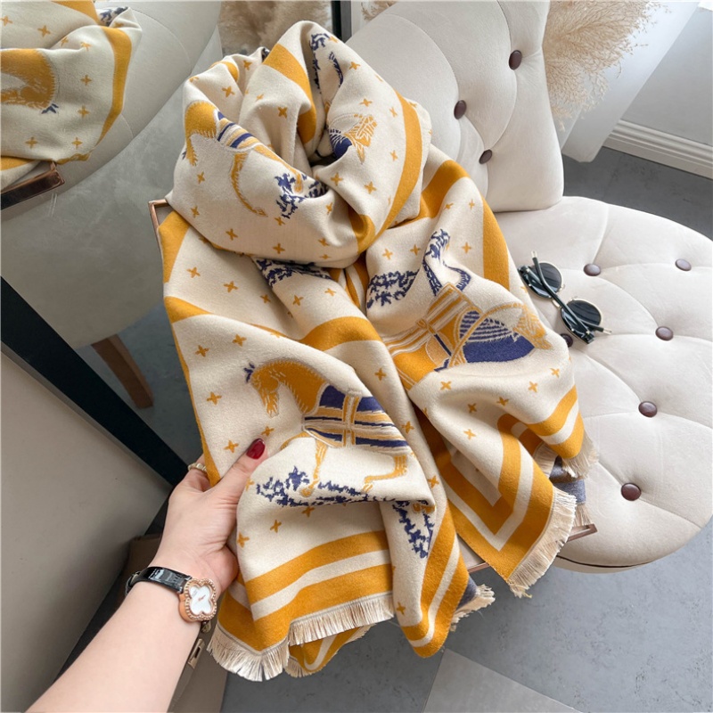 Luxe Paard Print Dikke Kasjmie - Cashmere Throw Blanket recensie en prijs