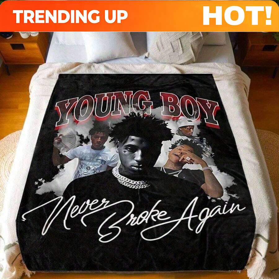 Aangepaste Young Boy Never Bro - Cashmere Throw Blanket recensie en prijs