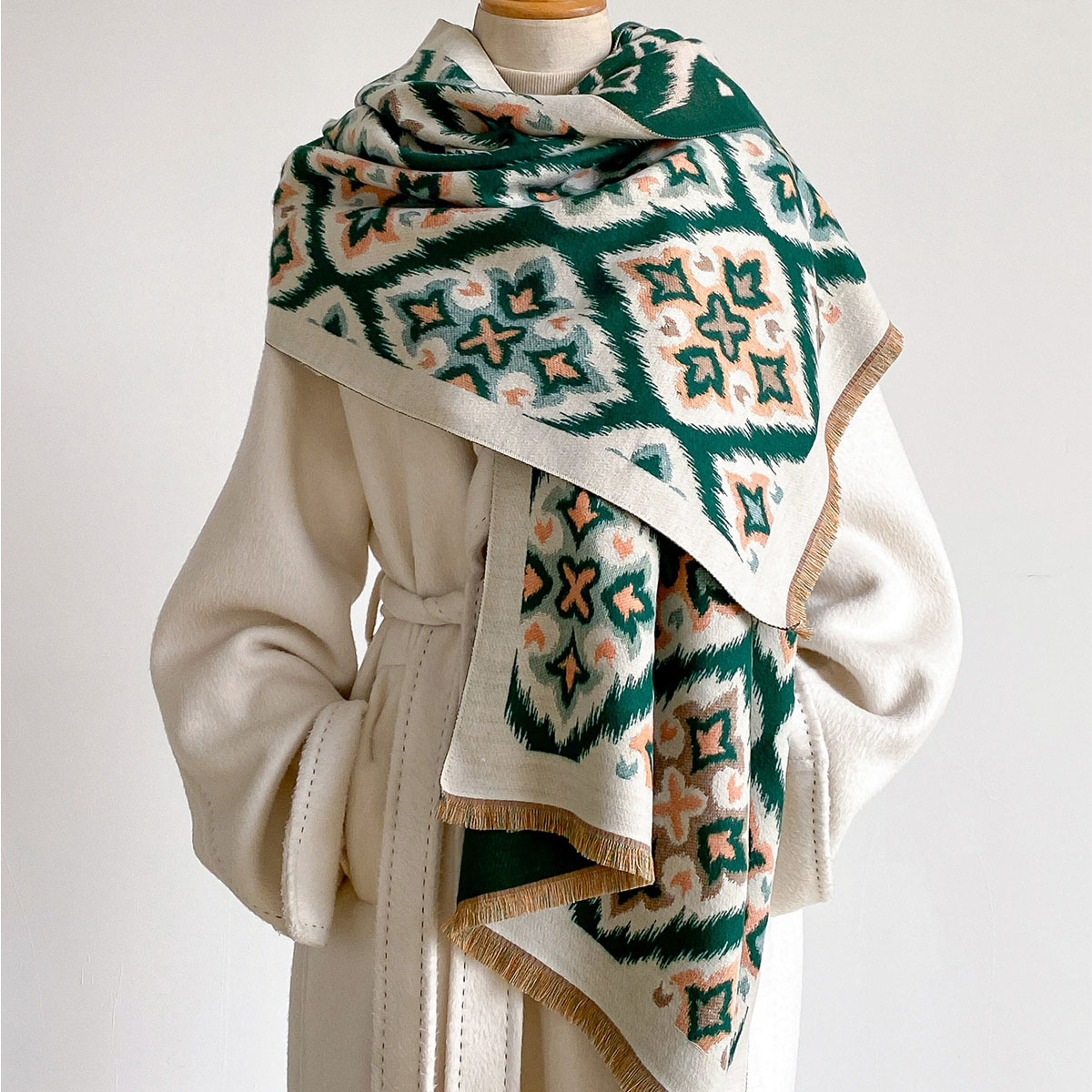 Dames Reversibele Imitatie Kas - Cashmere Throw Blanket recensie en prijs