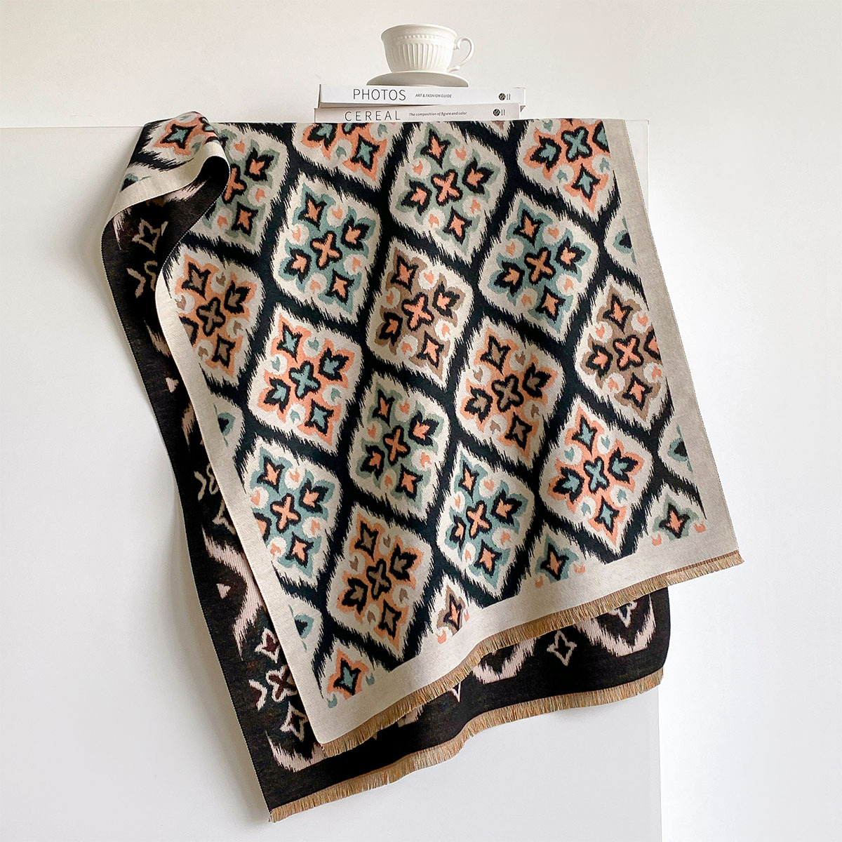 Dames Reversibele Imitatie Kas - Cashmere Throw Blanket recensie en prijs