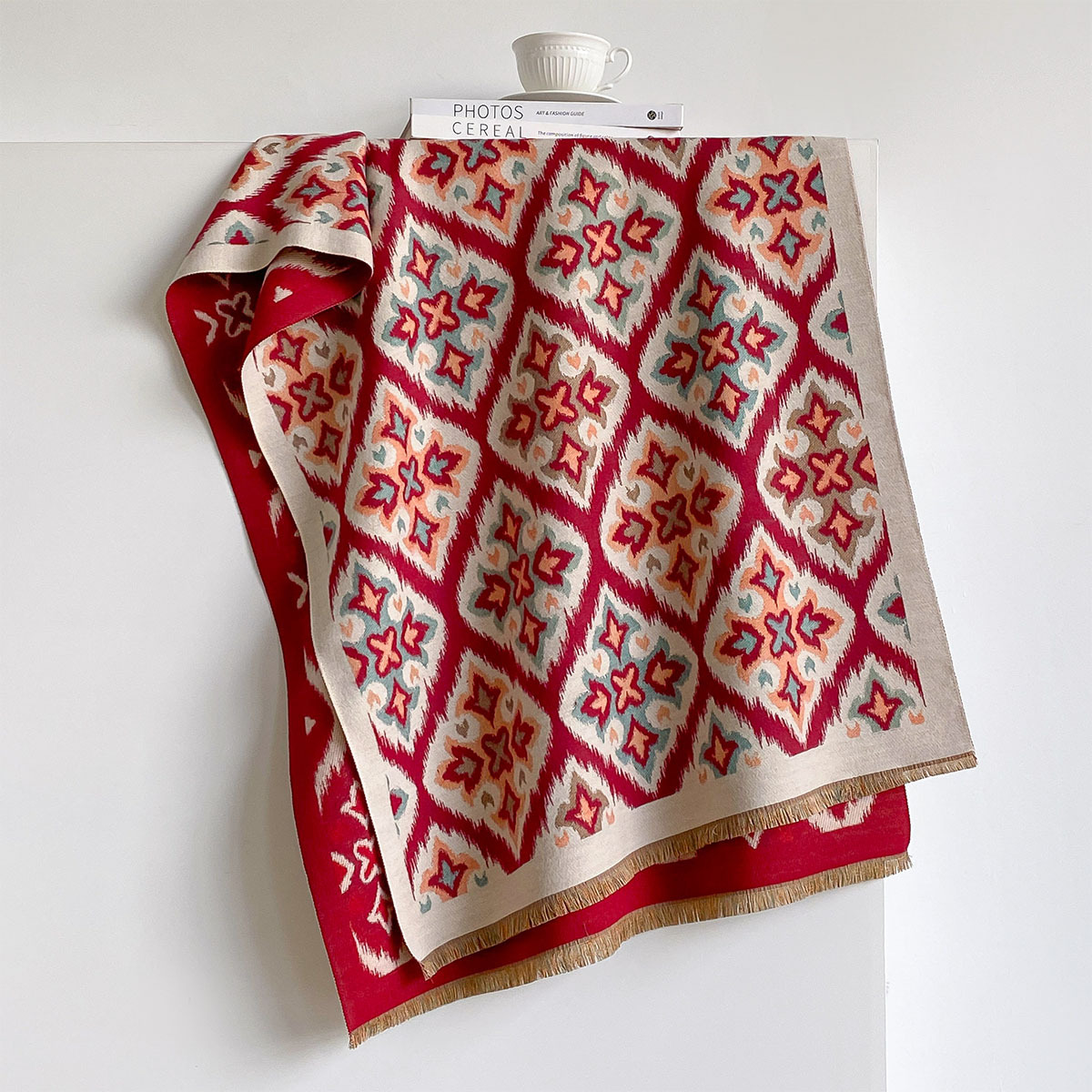 Dames Reversibele Imitatie Kas - Cashmere Throw Blanket recensie en prijs