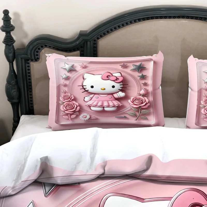Hello Kitty Dekbedovertrekset  - Linen Duvet Cover recensie en prijs